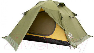 Палатка Tramp Peak 3 V2 / TRT-26g (зеленый)