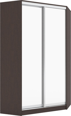 Шкаф-купе Кортекс-мебель Сенатор ШК30 Классика зеркало (венге)