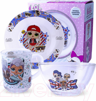 Набор столовой посуды ND Play L.O.L. Surprise! Together4eva / 284445