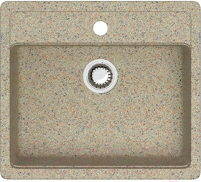 Мойка кухонная Berge BR-5750 (песочный)