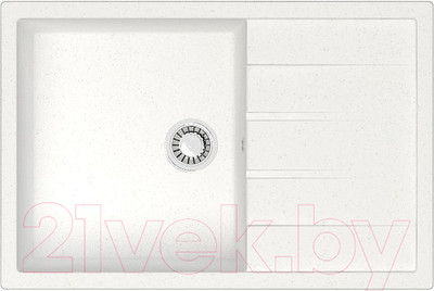 Мойка кухонная Berge BR-7603 (белый)