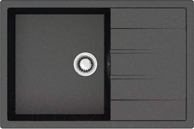 Мойка кухонная Berge BR-7603 (черный)