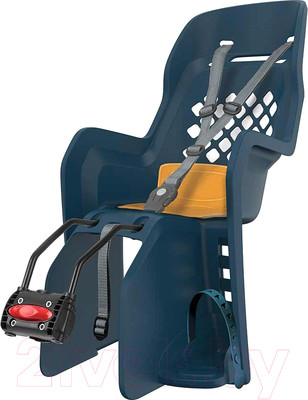 Детское велокресло Polisport Joy FF 29" / 8406500007 (синий/желтый)