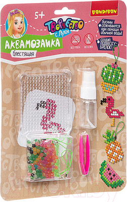 Развивающая игра Bondibon Аквамозаика блестящая / ВВ3354