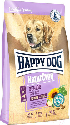Сухой корм для собак Happy Dog NaturCroq Senior / 60532 (15кг)