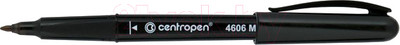 Маркер перманентный Centropen 4606 0112 (черный)