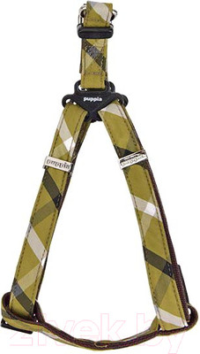 Шлея Puppia Baxter X / PLSA-HX1602-OL-S (оливковый)