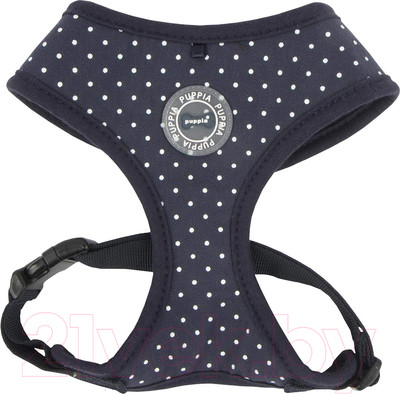 Шлея-жилетка для животных Puppia Dotty / PARA-HA1529-NY-M (темно-синий)