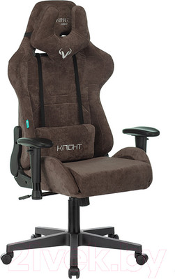 Кресло геймерское Бюрократ Zombie Viking Knight LT10 Fabric (коричневый)