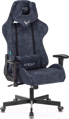 Кресло геймерское Бюрократ Zombie Viking Knight LT27 Fabric (синий)