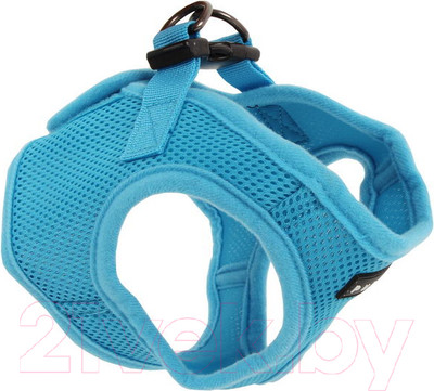 Шлея-жилетка для животных Puppia Soft Vest / PAHA-AH305-SB-S (голубой)