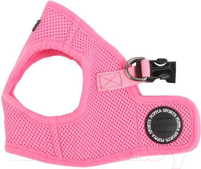 Шлея-жилетка для животных Puppia Soft Vest / PAHA-AH305-PK-L (розовый)