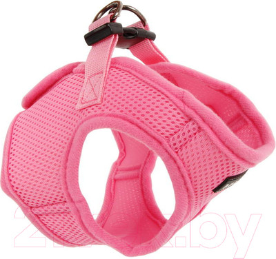 Шлея-жилетка для животных Puppia Soft Vest / PAHA-AH305-PK-XS (розовый)