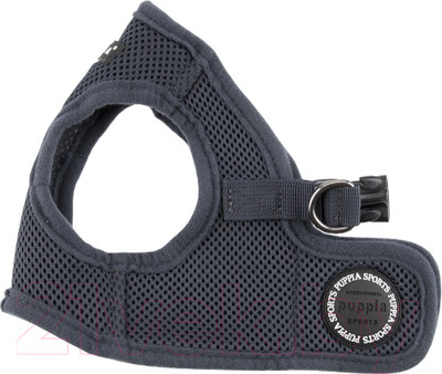Шлея-жилетка для животных Puppia Soft Vest / PAHA-AH305-GY-M (серый)