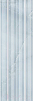 Декоративная плитка Gracia Ceramica Stazia Blue Decor 02 (300x900)