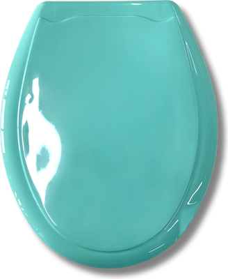 Сиденье для унитаза Еврокомфорт Океан 104-407-00-07 (жесткое, салатовый)