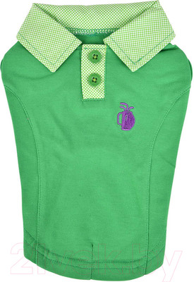 Футболка для животных Puppia Caddie / PAUA-TS1811-GR-S (S, зеленый)