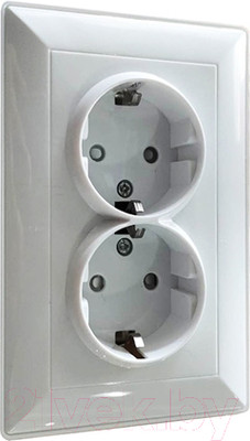 Розетка КС Дабрабыт СП 16А / 74871 (белый)