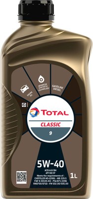 Моторное масло Total Classic 9 5W40 / 213730 (1л)