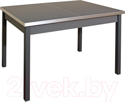 Обеденный стол Древпром Денвер М65 110-140x68 (графит)