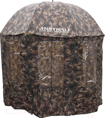 Туристический шатер Mistrall D-250 на 8 секторов / AM-6008907 (камуфляж, 3 окошка)