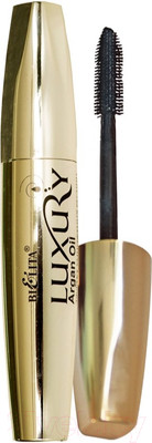 Тушь для ресниц Belita Luxury с аргановым маслом эффект умножения ресниц (12мл)