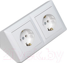 Розетка Bylectrica Стиль РА16-752 (белый)