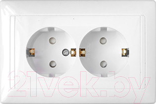Розетка Bylectrica Стиль РС16-351 (белый)