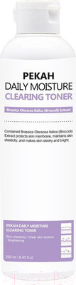 Тонер для лица Pekah Daily Moisture глубоко очищающий с экстрактом спаржевой капусты (250мл)