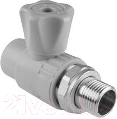 Шаровой кран Valfex Для радиатора прямой 20х1/2
