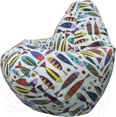 Бескаркасное кресло Flagman Груша Макси XXL Г2.4-131 (сантона А01)