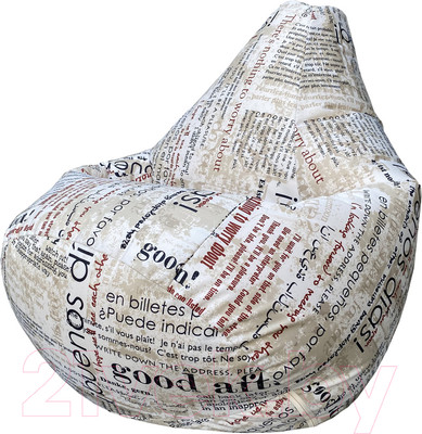 Бескаркасное кресло Flagman Груша Макси XXL Г2.7-37 (Buenos Dias)