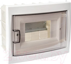 Бокс пластиковый Bylectrica КНС-6Д (белый)