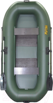 Надувная лодка Муссон B-290 PC (зеленый)