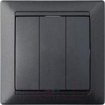 Выключатель Bylectrica Стиль С05 10-805 (графит)