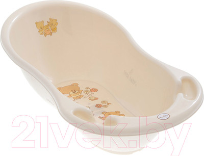 Ванночка детская Tega Мишка / MS-004-119 (бежевый)