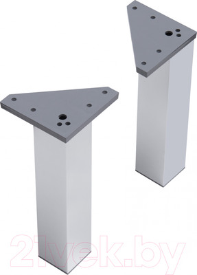 Комплект ножек для мебели в ванную Акватон Сильва (1A222703SI000)