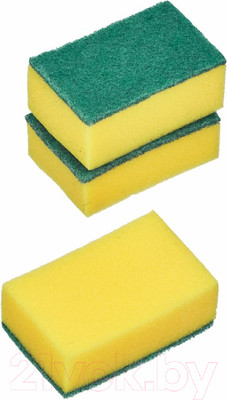 Набор губок для мытья посуды Paclan Practi Maxi (3шт)