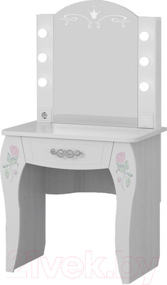 Туалетный столик Аквилон Розалия №12 (лиственница белая)