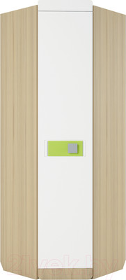 Шкаф Аквилон Стиль №3 (туя светлая/лайм)