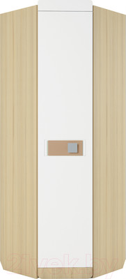 Шкаф Аквилон Стиль №3 (туя светлая/кофе с молоком)