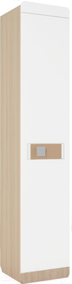 Шкаф-пенал Аквилон Стиль №5.1 правый (туя светлая/кофе с молоком)