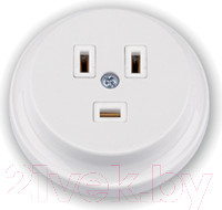 Розетка Bylectrica РС32-076 (белый)