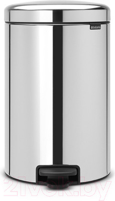 Мусорное ведро Brabantia Pedal Bin NewIcon / 113987 (20л, стальной полированный)