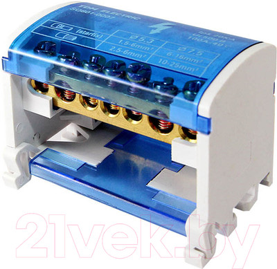 Шина нулевая в корпусе TDM SQ0801-0007