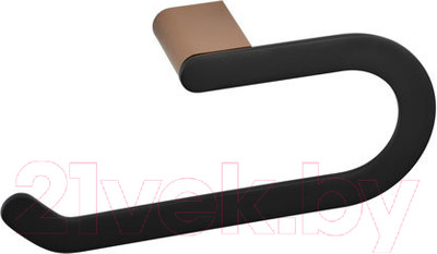 Держатель для полотенца Bemeta Galla 108104060 (черный/золото)