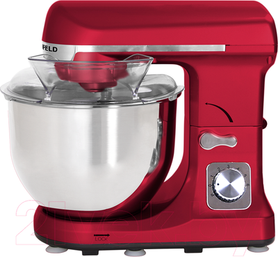 Миксер стационарный Maunfeld MF-431CH (вишневый)
