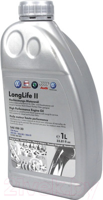 Моторное масло Volkswagen Longlife III 0W30 / GS55545M2 (1л)