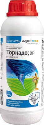 Гербицид No Brand Гербицид-Торнадо для уничтожения сорняков (1л)