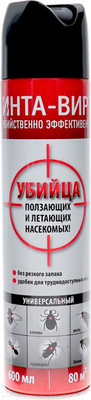 Аэрозоль от насекомых No Brand Инта-Вир универсальный (600мл)